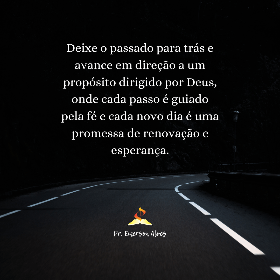 Deixe o passado pra trás